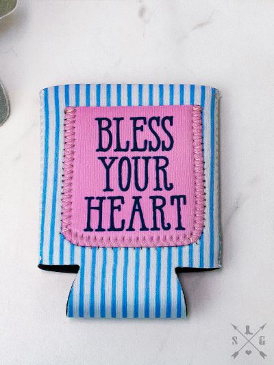 Bless Your Heart Regular Can Cooler