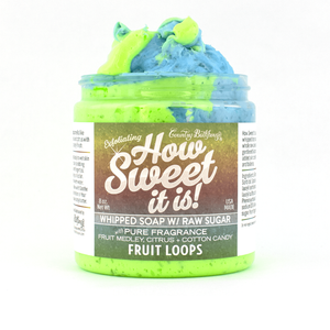 How Sweet It Is Whipped Soap with Raw Sugar - Fruit Loops