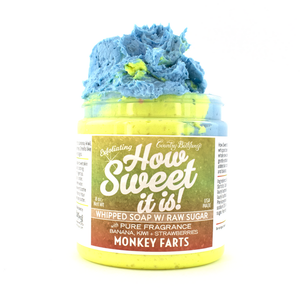 How Sweet It Is Whipped Soap with Raw Sugar - Monkey Farts