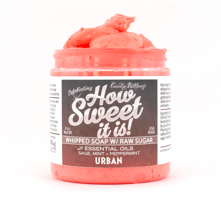 How Sweet It Is Whipped Soap with Raw Sugar - Urban