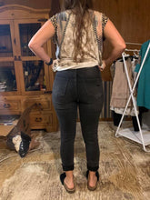 Load image into Gallery viewer, Black washed pant / capri
