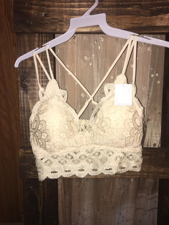 Cream Bralette