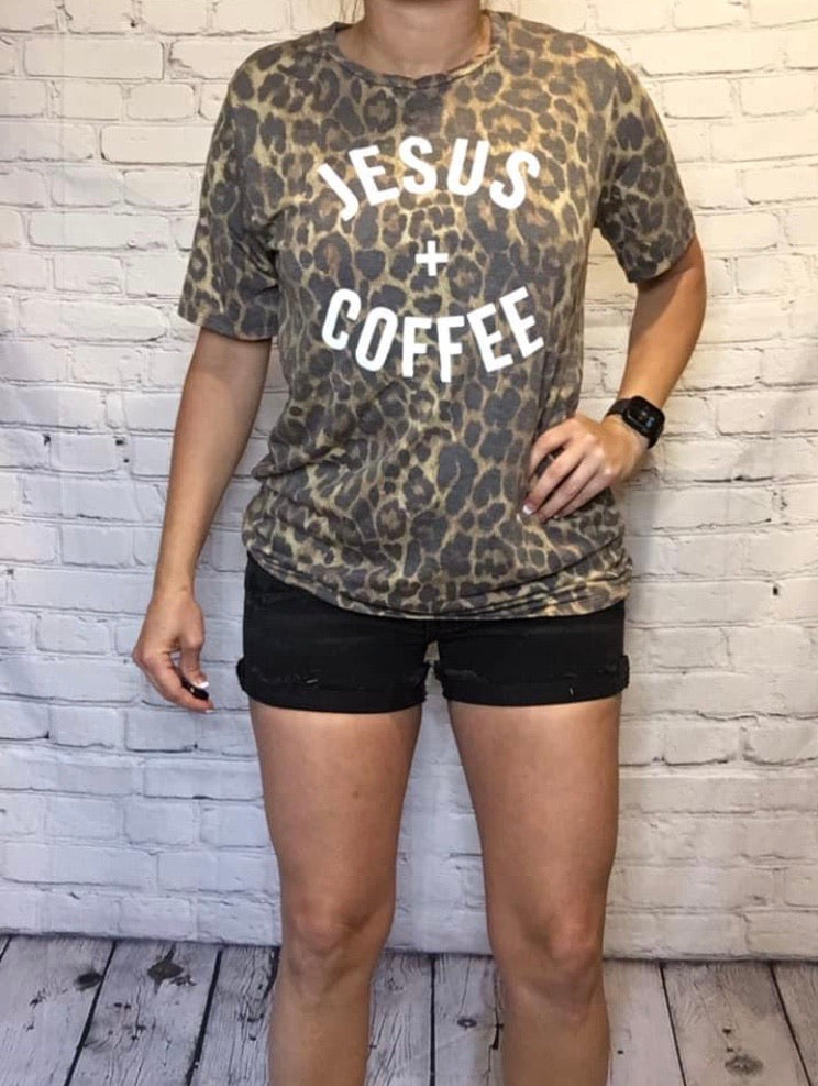 Jesus + Coffee tee