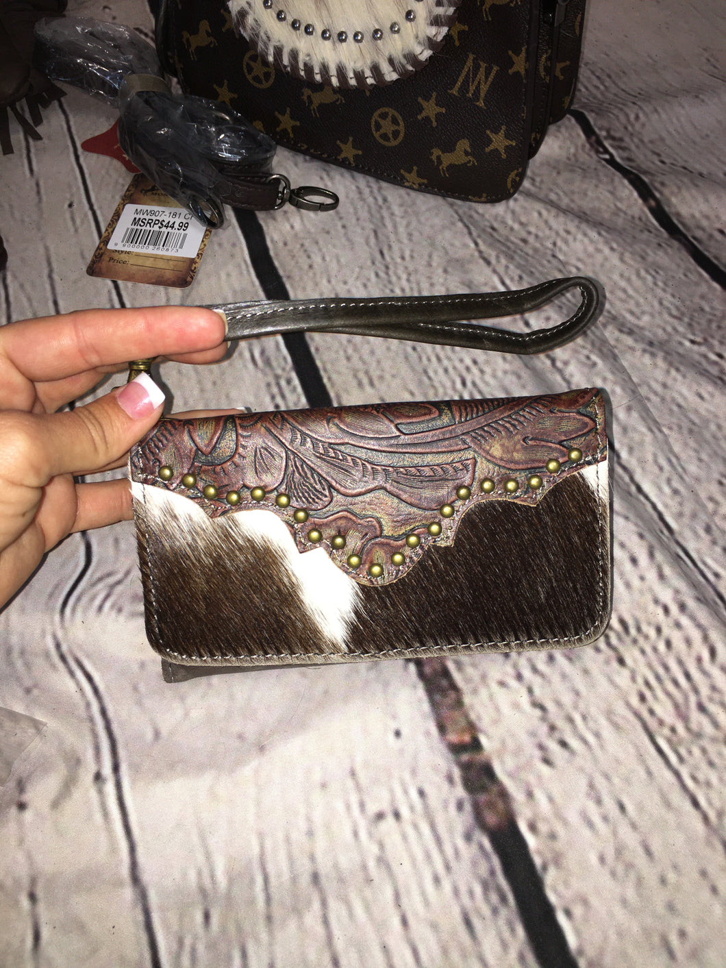 Cowhide wallet