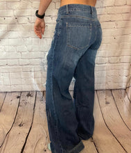 Load image into Gallery viewer, Dark Wash Boyfriend Flares

