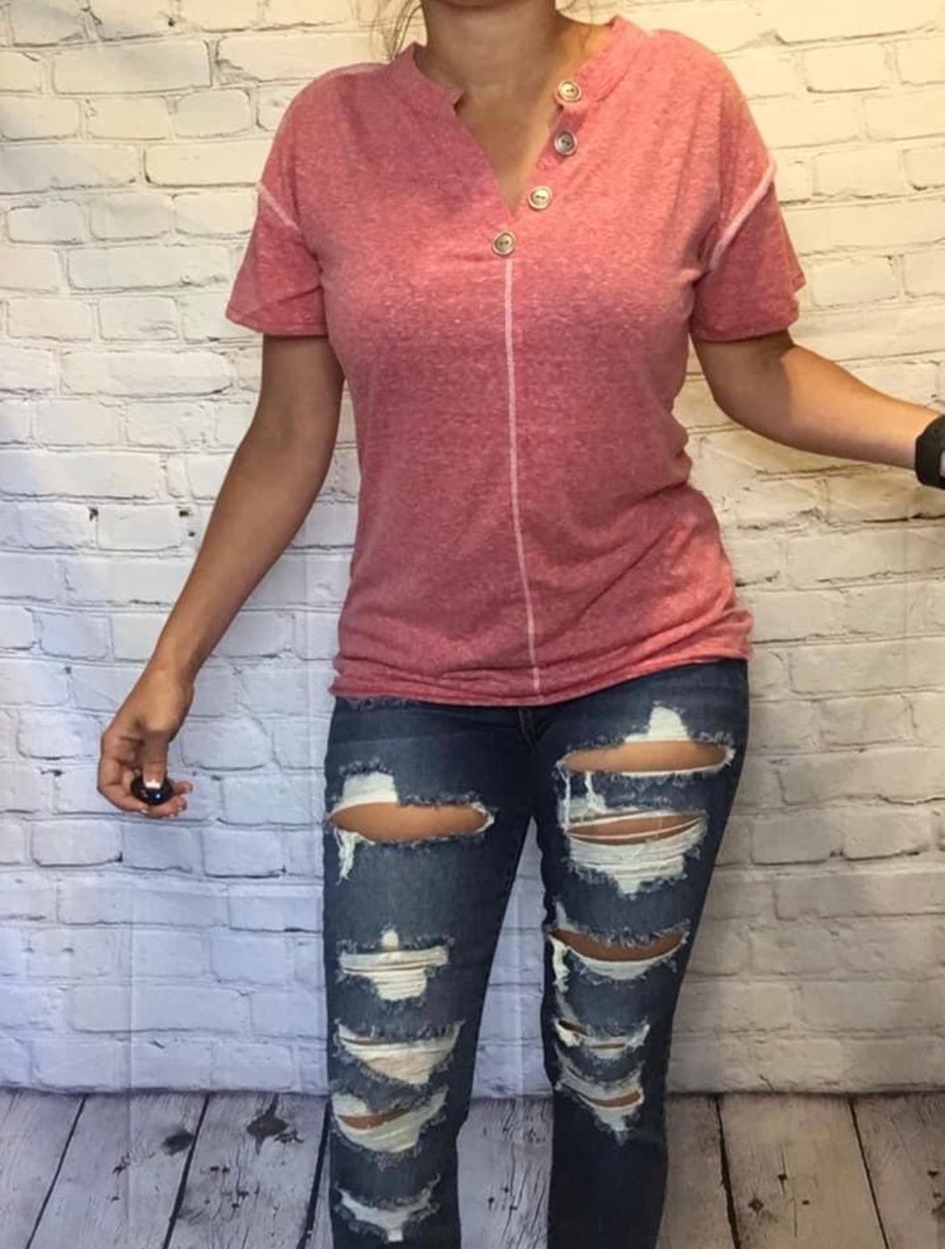 Triblend Knit Tee
