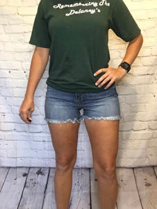 High rise shorts
