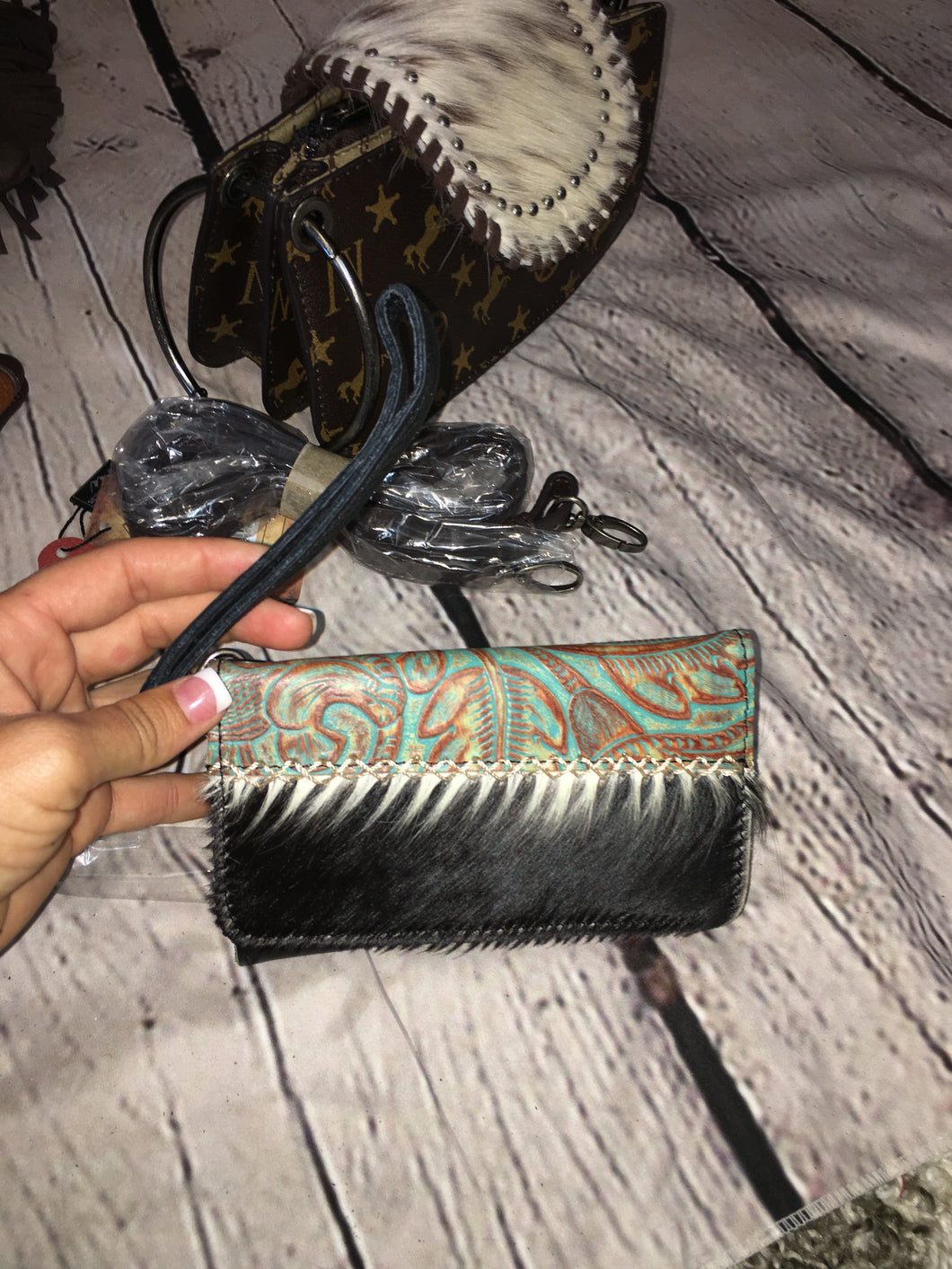 Cowhide wallet