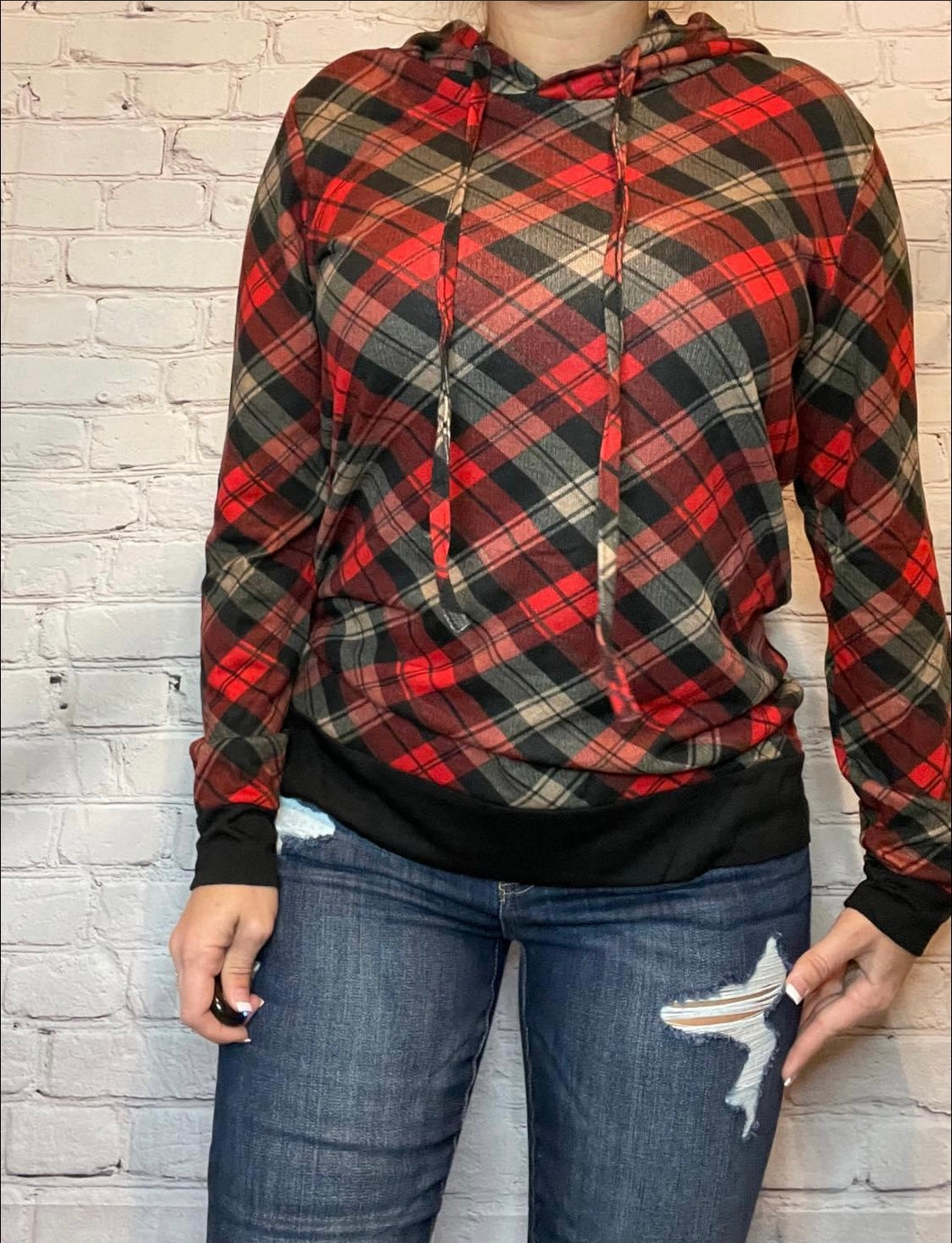 Plaid Hoodie