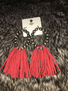 Fringe earring