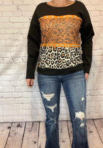 Buckstitch Babe Pullover