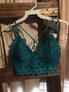 Teal bralette